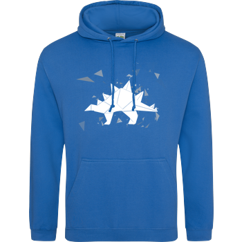 Stegi - Origami Sweater JH Hoodie - Sapphire Blue