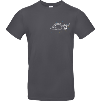 Stegi - Sleeping Shirt B&C EXACT 190 - Dark Grey