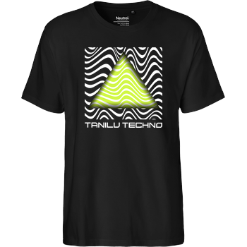 TaniLu - Acid Pyramide Fairtrade T-Shirt - black