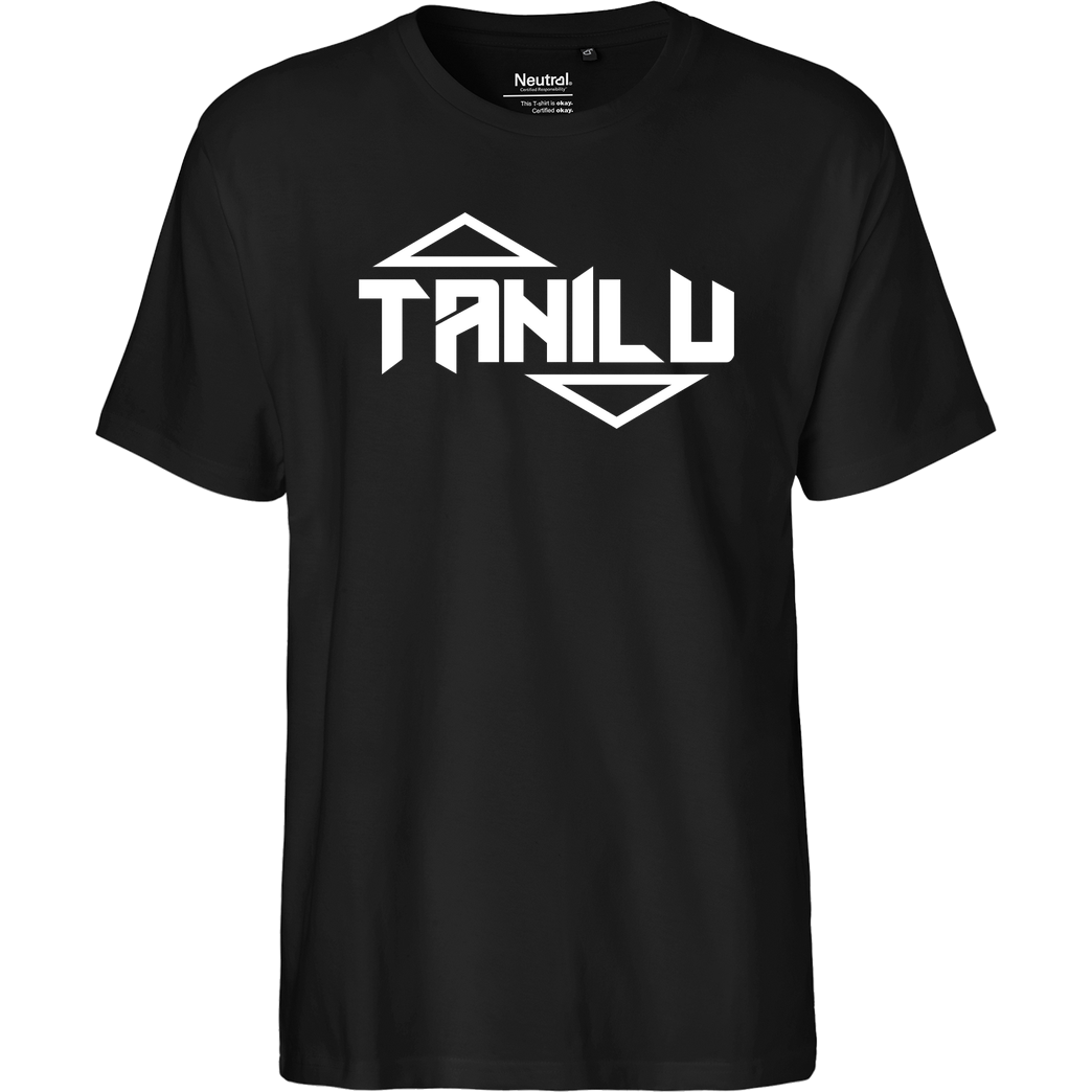 Tanilu TaniLu Logo T-Shirt Fairtrade T-Shirt - black