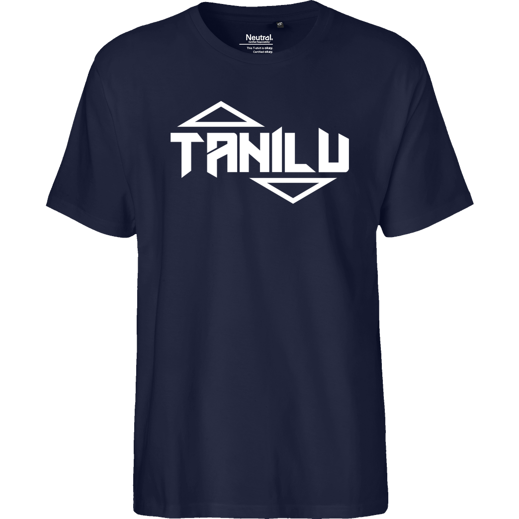 Tanilu TaniLu Logo T-Shirt Fairtrade T-Shirt - navy
