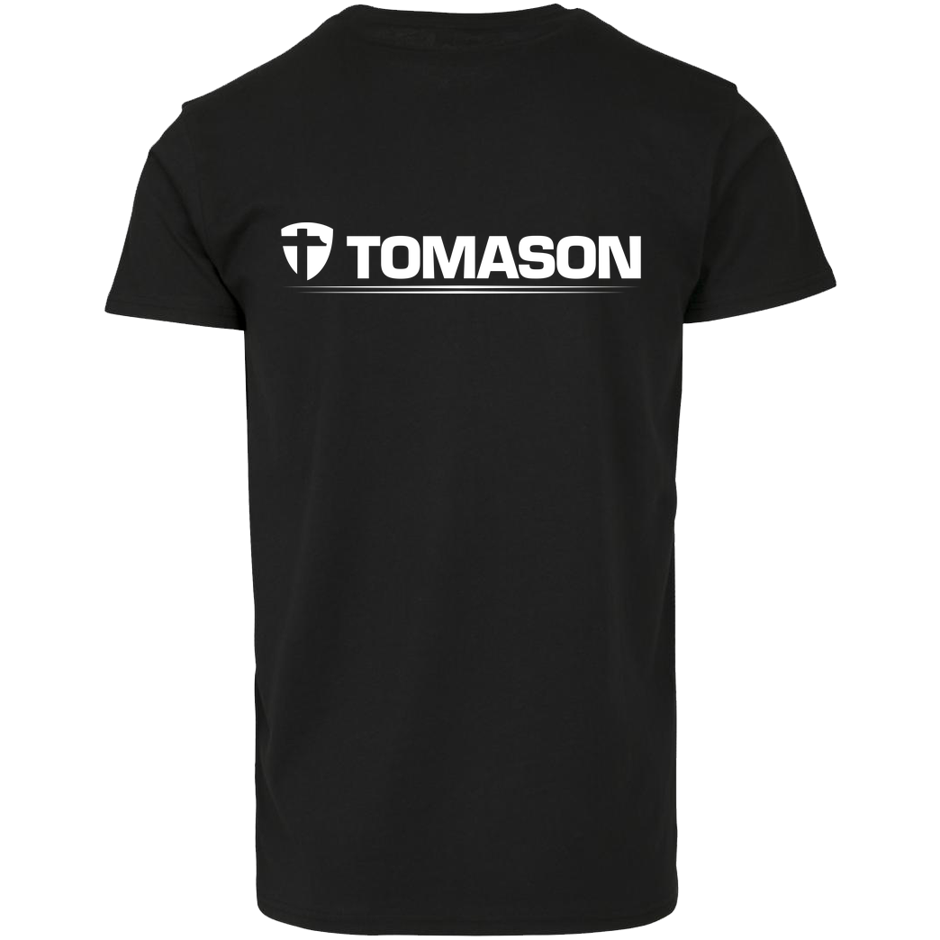 Tomason Tomason - Logo T-Shirt House Brand T-Shirt - Black