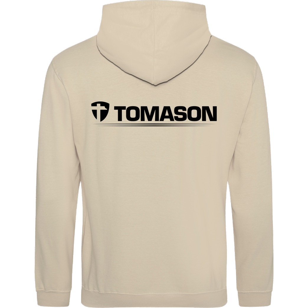 Tomason Tomason - Logo Sweatshirt JH Hoodie - Sand