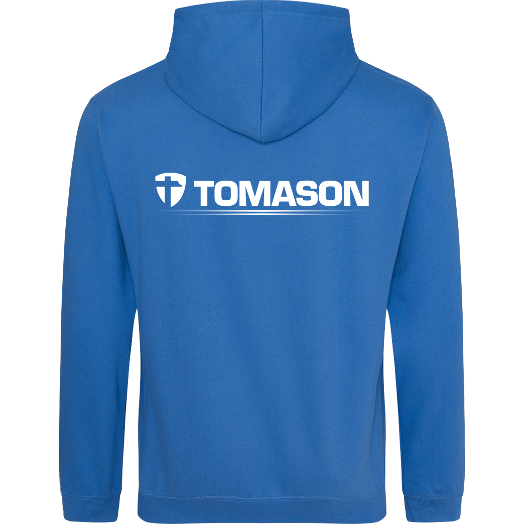 Tomason Tomason - Logo Sweatshirt JH Hoodie - Sapphire Blue
