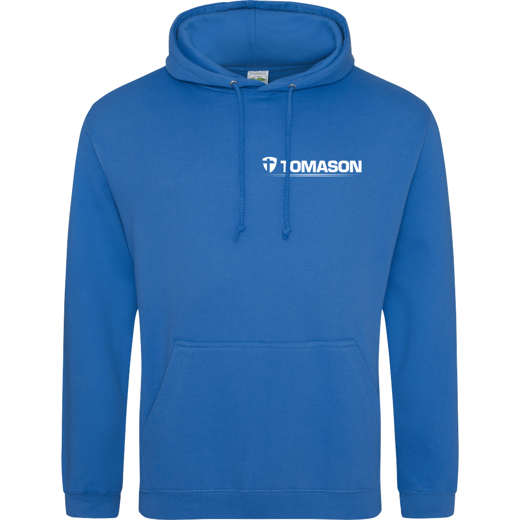 Tomason Tomason - Logo Sweatshirt JH Hoodie - Sapphire Blue