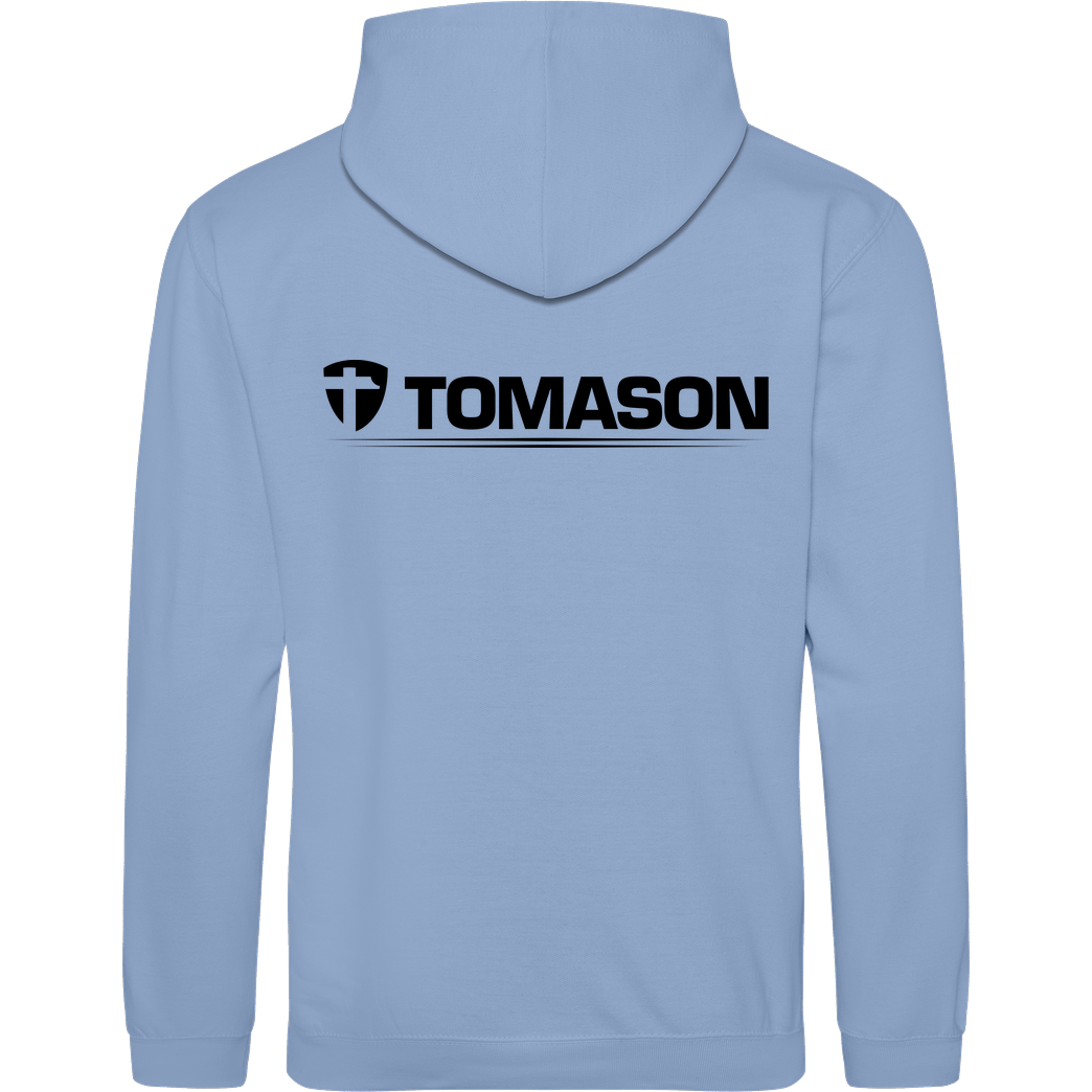 Tomason Tomason - Logo Sweatshirt JH Hoodie - sky blue