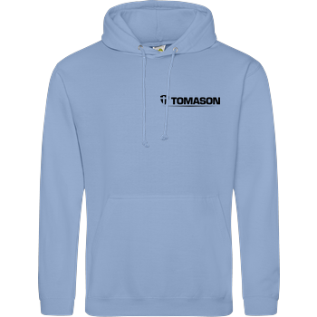 Tomason - Logo JH Hoodie - sky blue