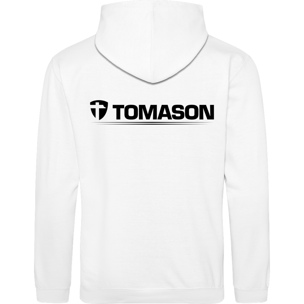 Tomason Tomason - Logo Sweatshirt JH Hoodie - Weiß