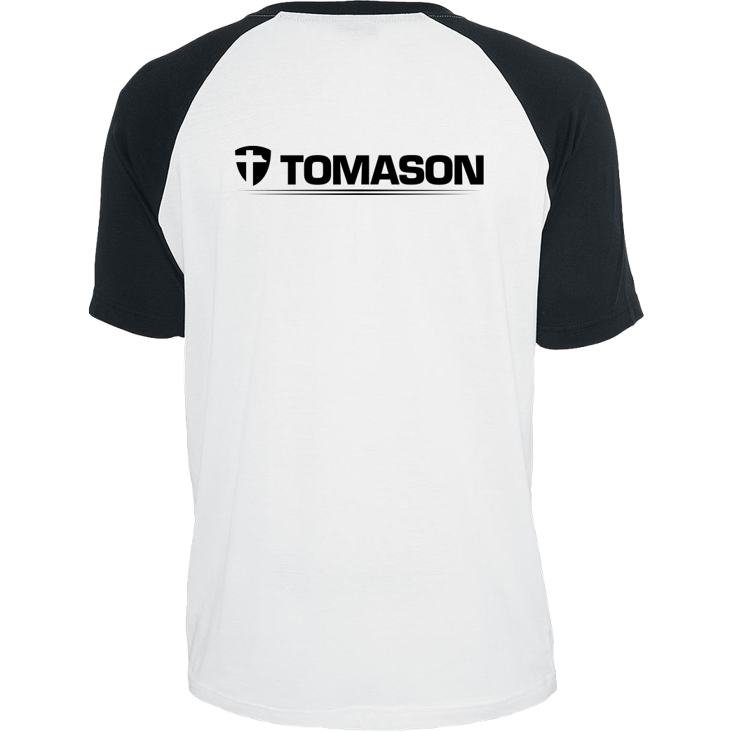 Tomason Tomason - Logo T-Shirt Raglan Tee white