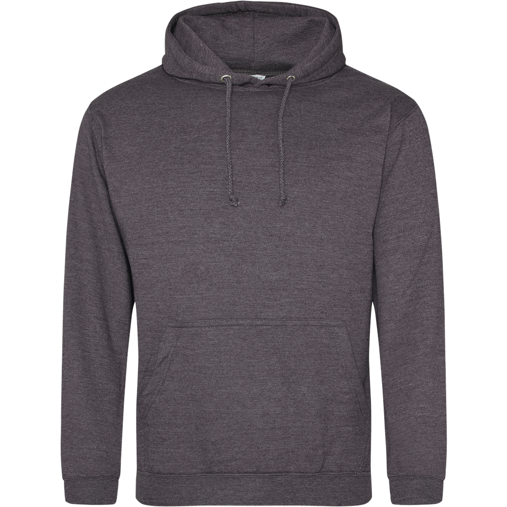 None Unbedruckte Textilien Sweatshirt JH Hoodie - Dark heather grey