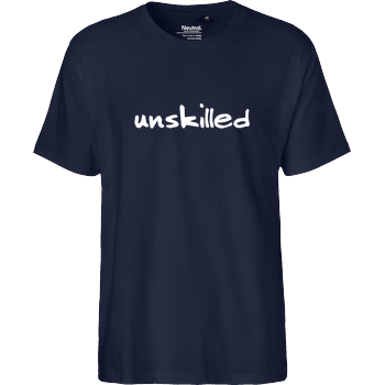 Unskilled Fairtrade T-Shirt - navy