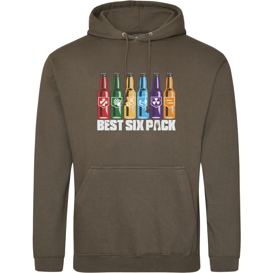 veKtik veKtik - Best Six Pack Sweatshirt JH Hoodie - Khaki