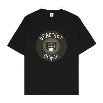 veKtik - Deadshot Daiquiri Oversize T-Shirt - Black
