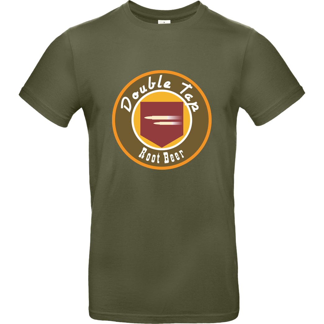 veKtik veKtik - Double Tap Root Beer T-Shirt B&C EXACT 190 - Khaki