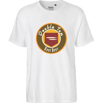 veKtik - Double Tap Root Beer Fairtrade T-Shirt - white