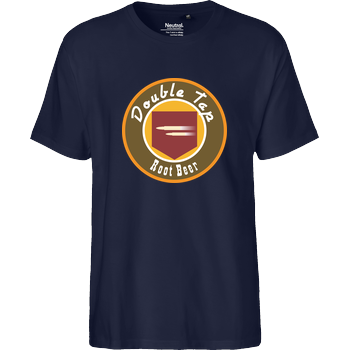 veKtik - Double Tap Root Beer Fairtrade T-Shirt - navy