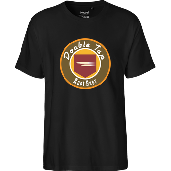 veKtik - Double Tap Root Beer Fairtrade T-Shirt - black