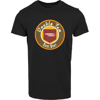 veKtik - Double Tap Root Beer House Brand T-Shirt - Black