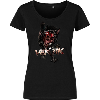 veKtik - Hellhound Girlshirt schwarz