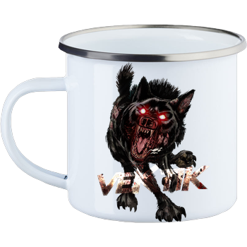 veKtik - Hellhound Enamel Mug