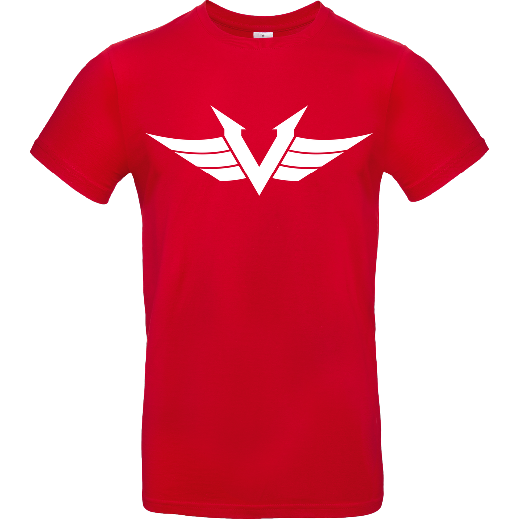 veKtik Vektik - Logo T-Shirt B&C EXACT 190 - Red