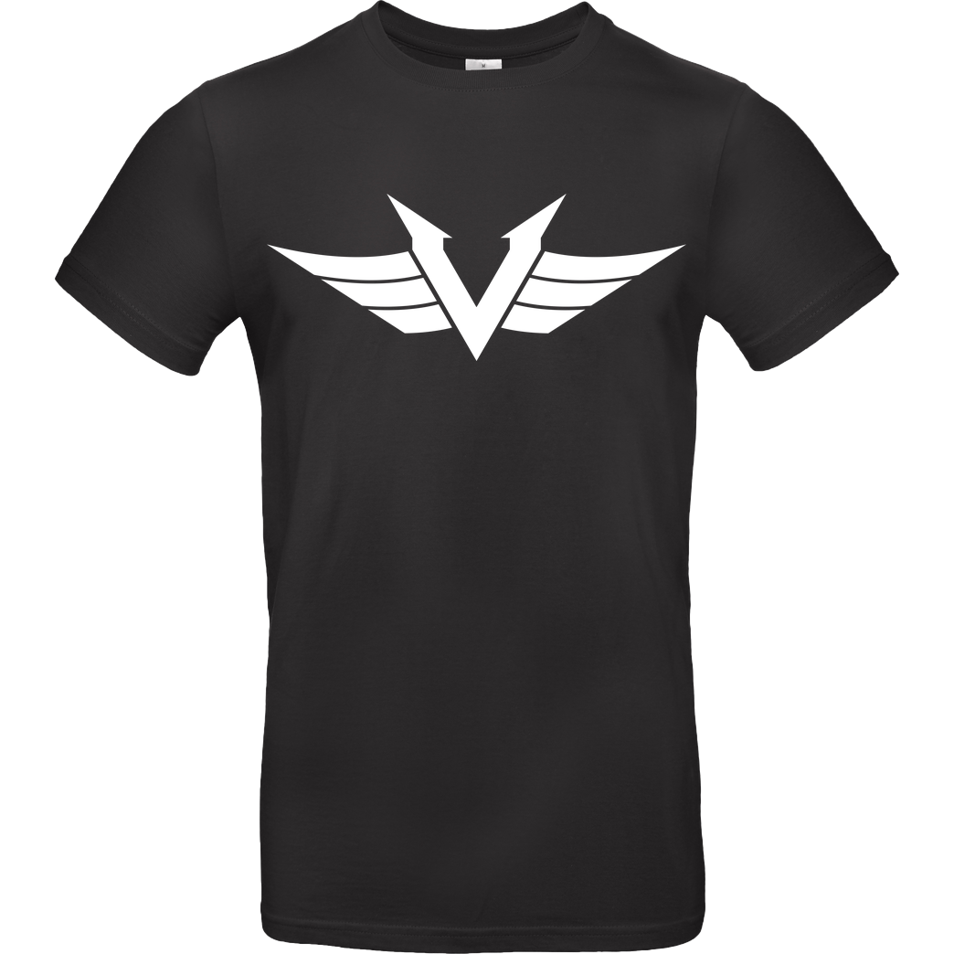 veKtik Vektik - Logo T-Shirt B&C EXACT 190 - Black