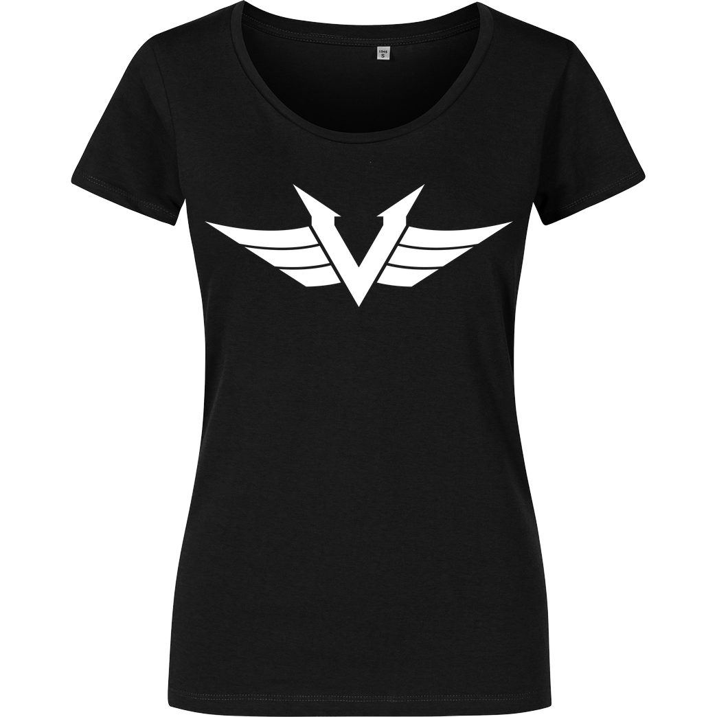 veKtik Vektik - Logo T-Shirt Girlshirt schwarz