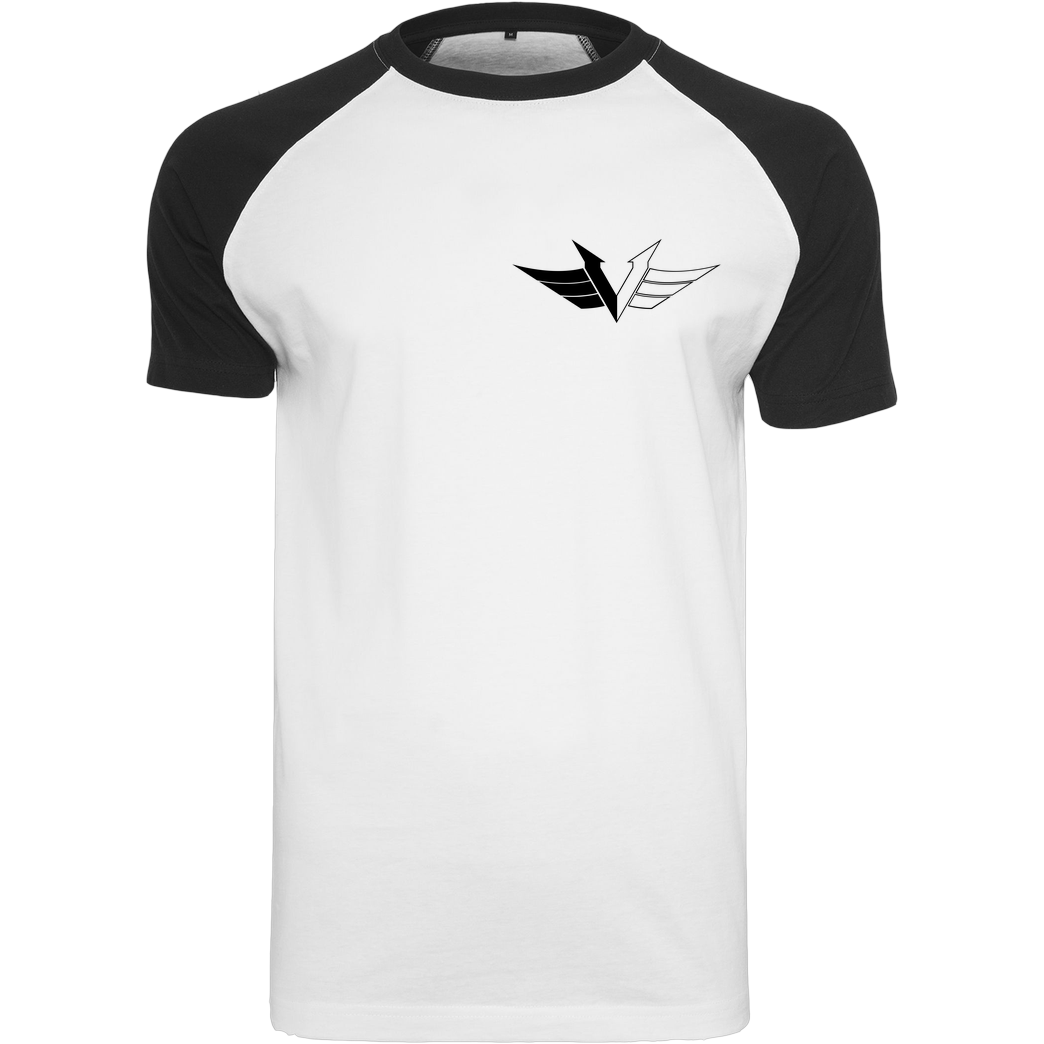 veKtik Vektik - Logo small T-Shirt Raglan Tee white