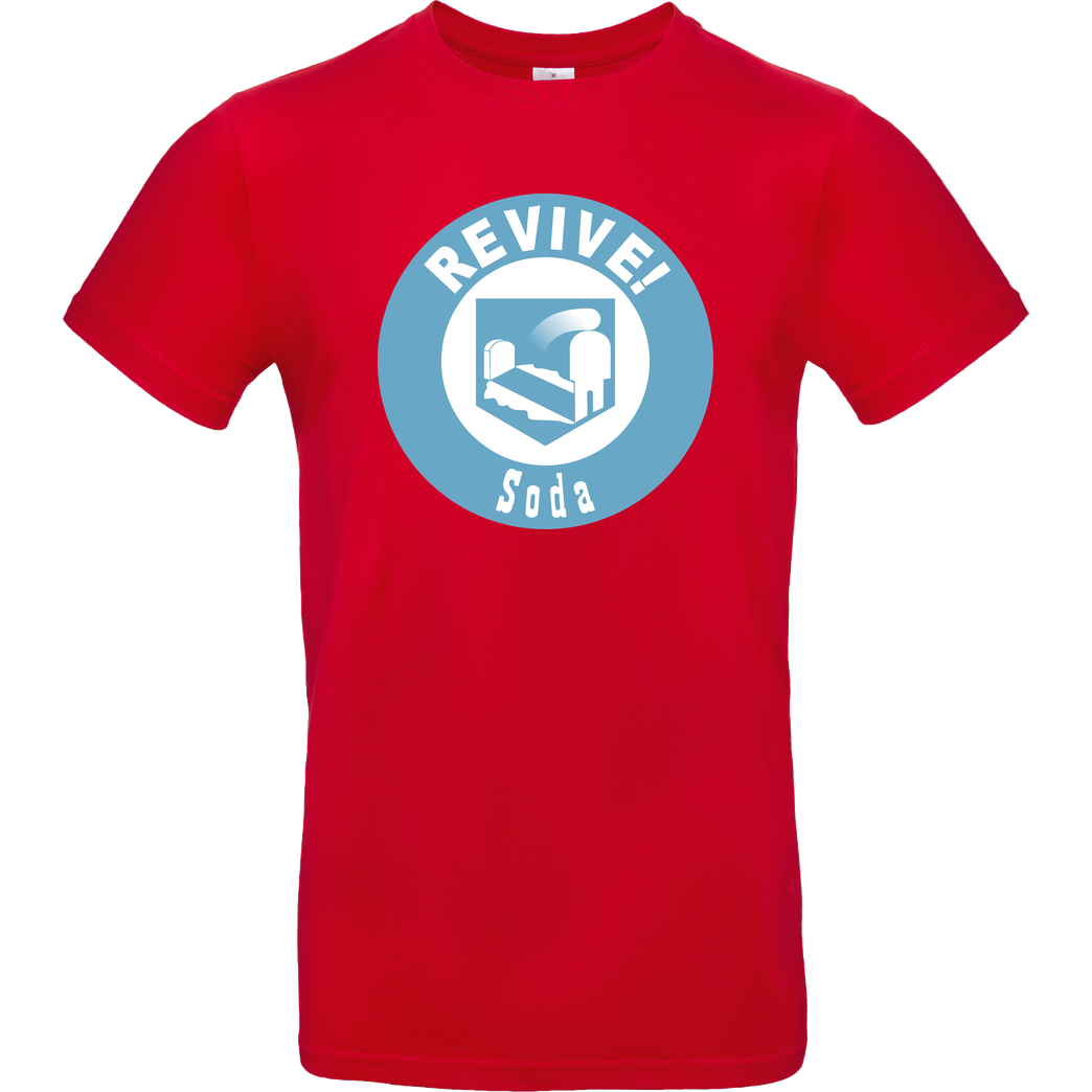 veKtik veKtik - Revive! Soda T-Shirt B&C EXACT 190 - Red