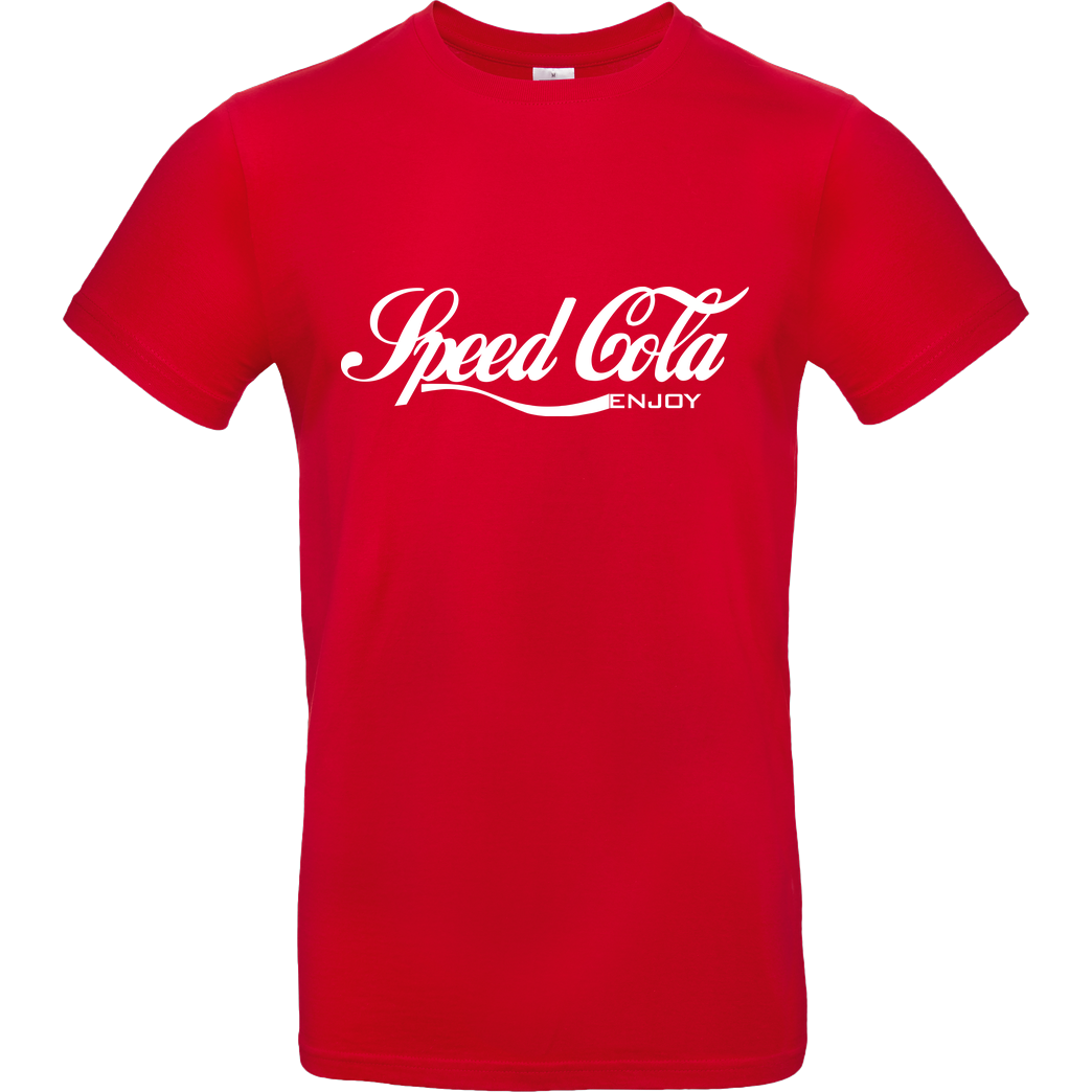 veKtik veKtik - Speed Cola T-Shirt B&C EXACT 190 - Red