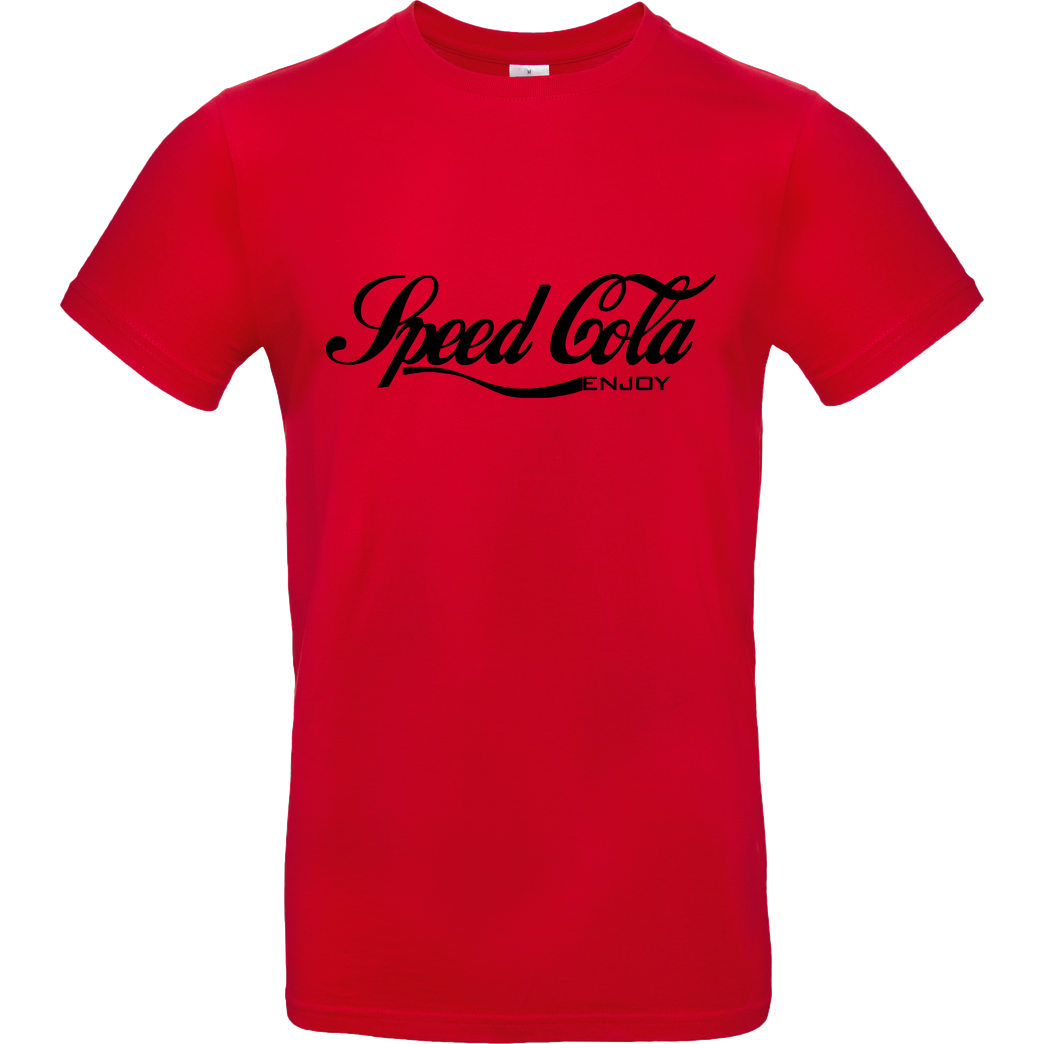 veKtik veKtik - Speed Cola T-Shirt B&C EXACT 190 - Red