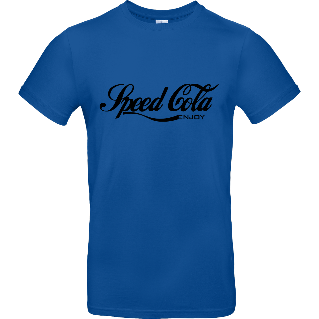 veKtik veKtik - Speed Cola T-Shirt B&C EXACT 190 - Royal Blue