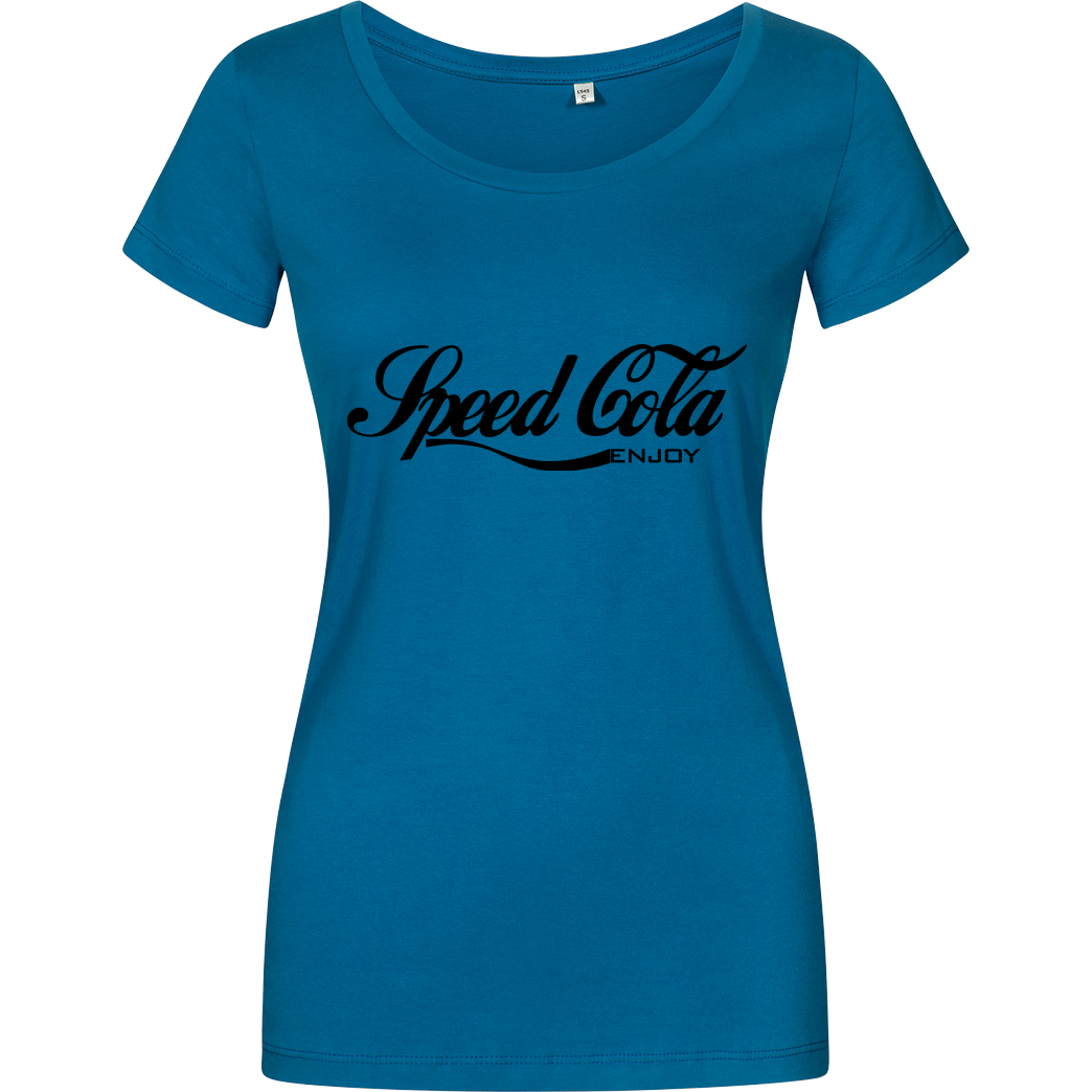 veKtik veKtik - Speed Cola T-Shirt Girlshirt petrol