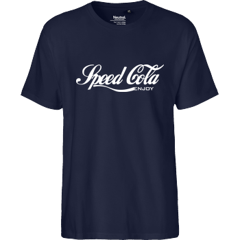 veKtik - Speed Cola Fairtrade T-Shirt - navy