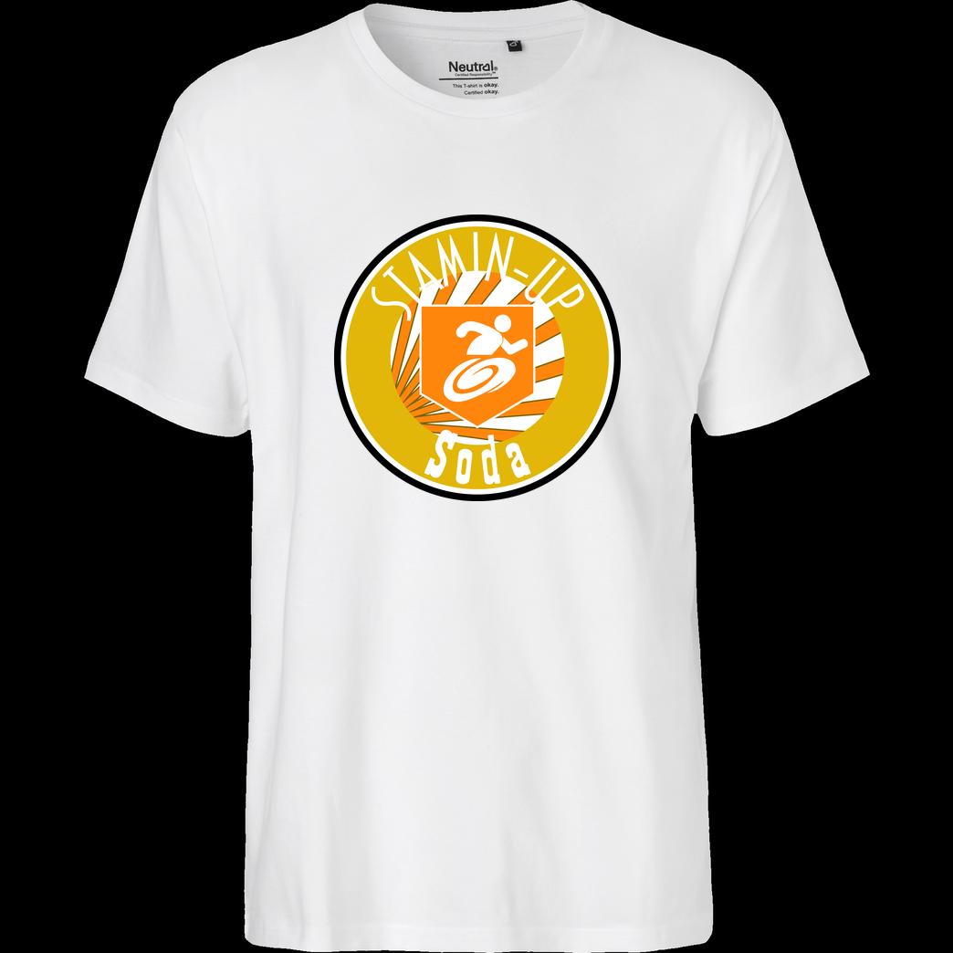 veKtik veKtik - Stamin-Up Soda T-Shirt Fairtrade T-Shirt - white