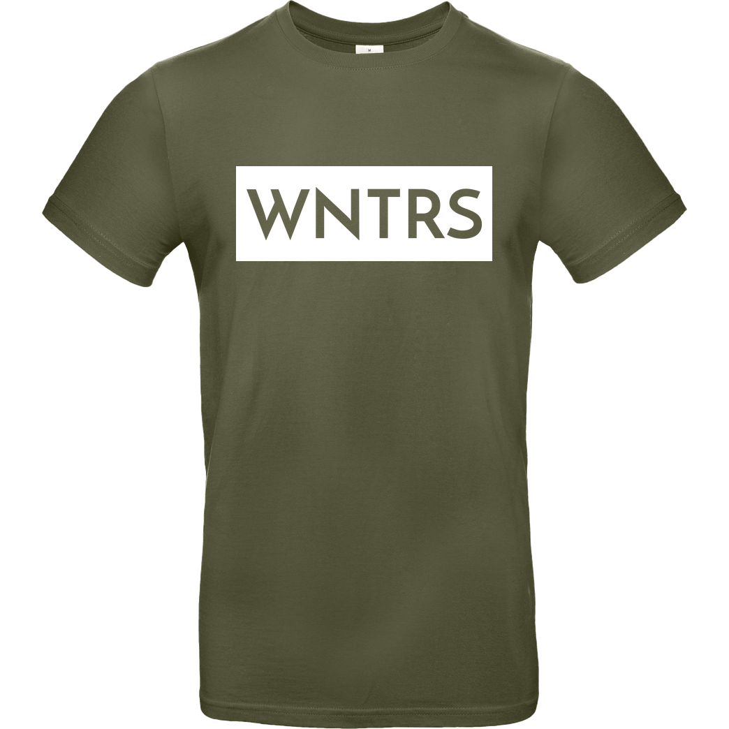WNTRS WNTRS - Punched Out Logo T-Shirt B&C EXACT 190 - Khaki