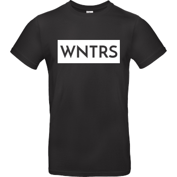 WNTRS - Punched Out Logo B&C EXACT 190 - Black