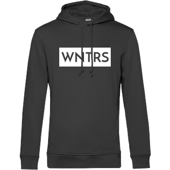 WNTRS - Punched Out Logo B&C HOODED INSPIRE - black