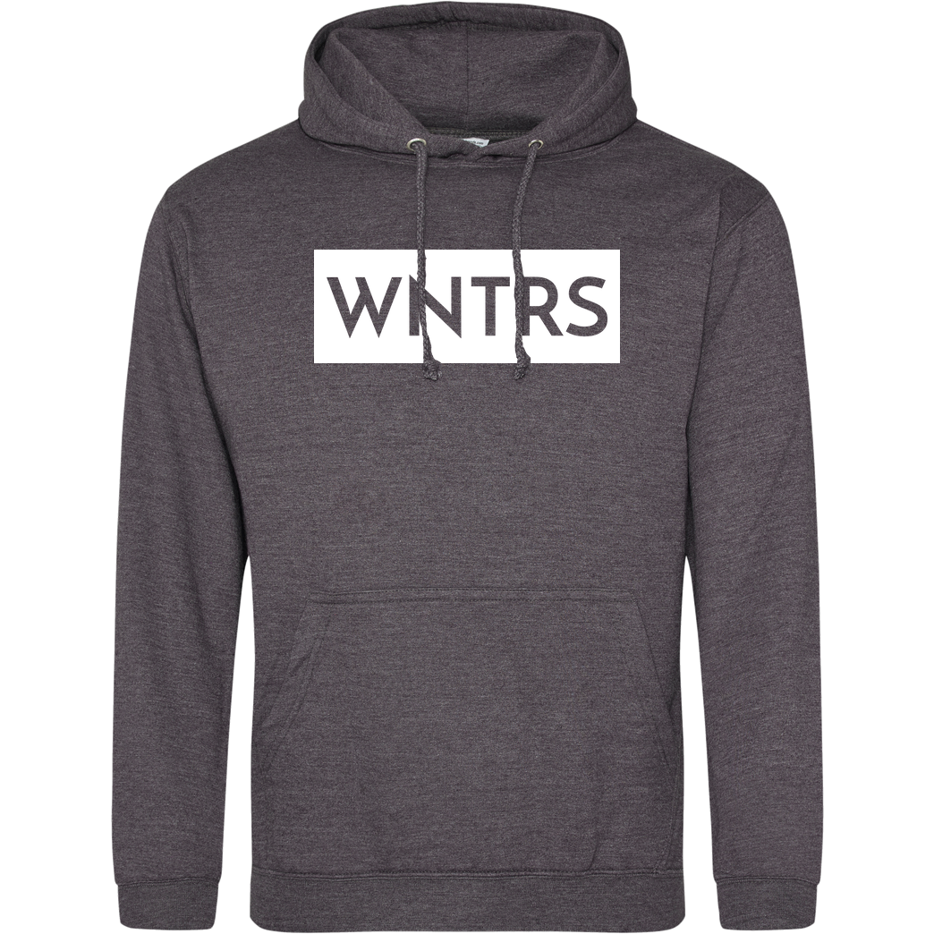 WNTRS WNTRS - Punched Out Logo Sweatshirt JH Hoodie - Dark heather grey
