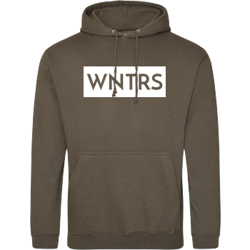 WNTRS - Punched Out Logo JH Hoodie - Khaki