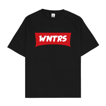 WNTRS - Red Label Oversize T-Shirt - Black