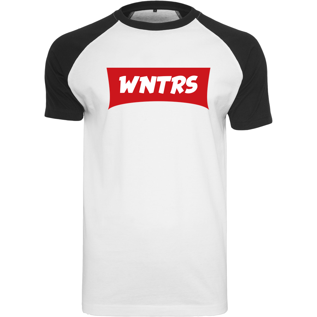 WNTRS WNTRS - Red Label T-Shirt Raglan Tee white